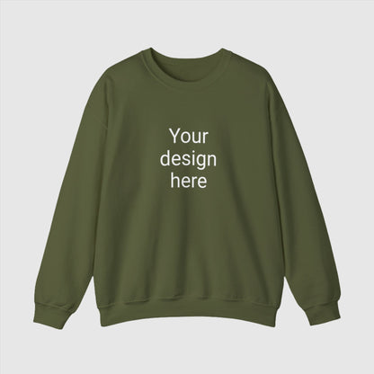 Custom Unisex Heavy Blend Crewneck Sweatshirt | Gildan 18000 | PERSONALIZED - ChoreGirl
