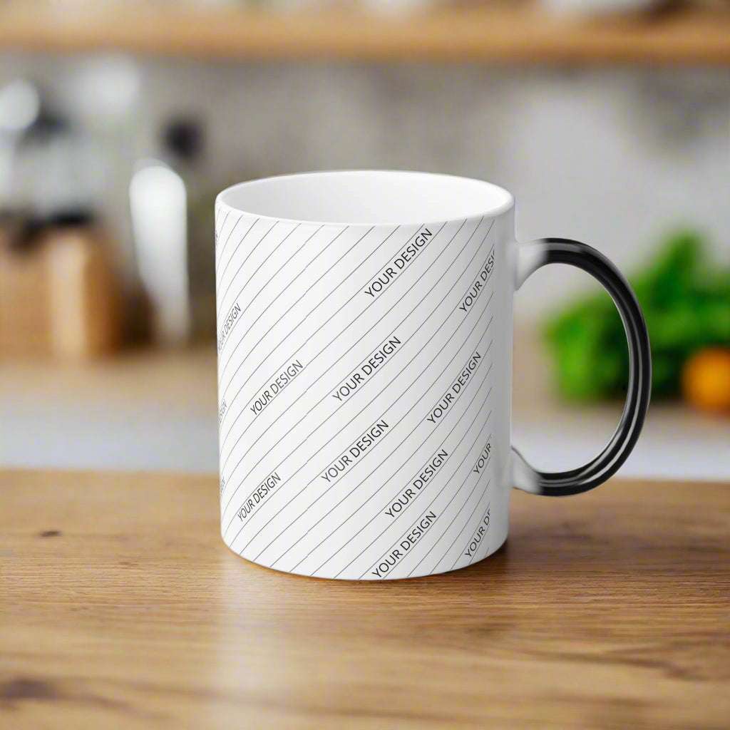 Personalized Custom Made Magic Color Morphing Mug - Unique Design for Coffee Lovers - ChoreGirl