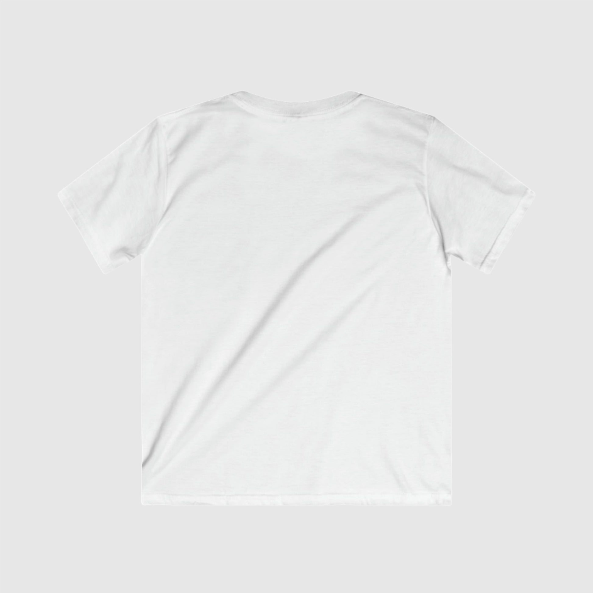 Kids Custom Name and Icon Neck Label Simple Blank Tee | PERSONALIZED - ChoreGirl