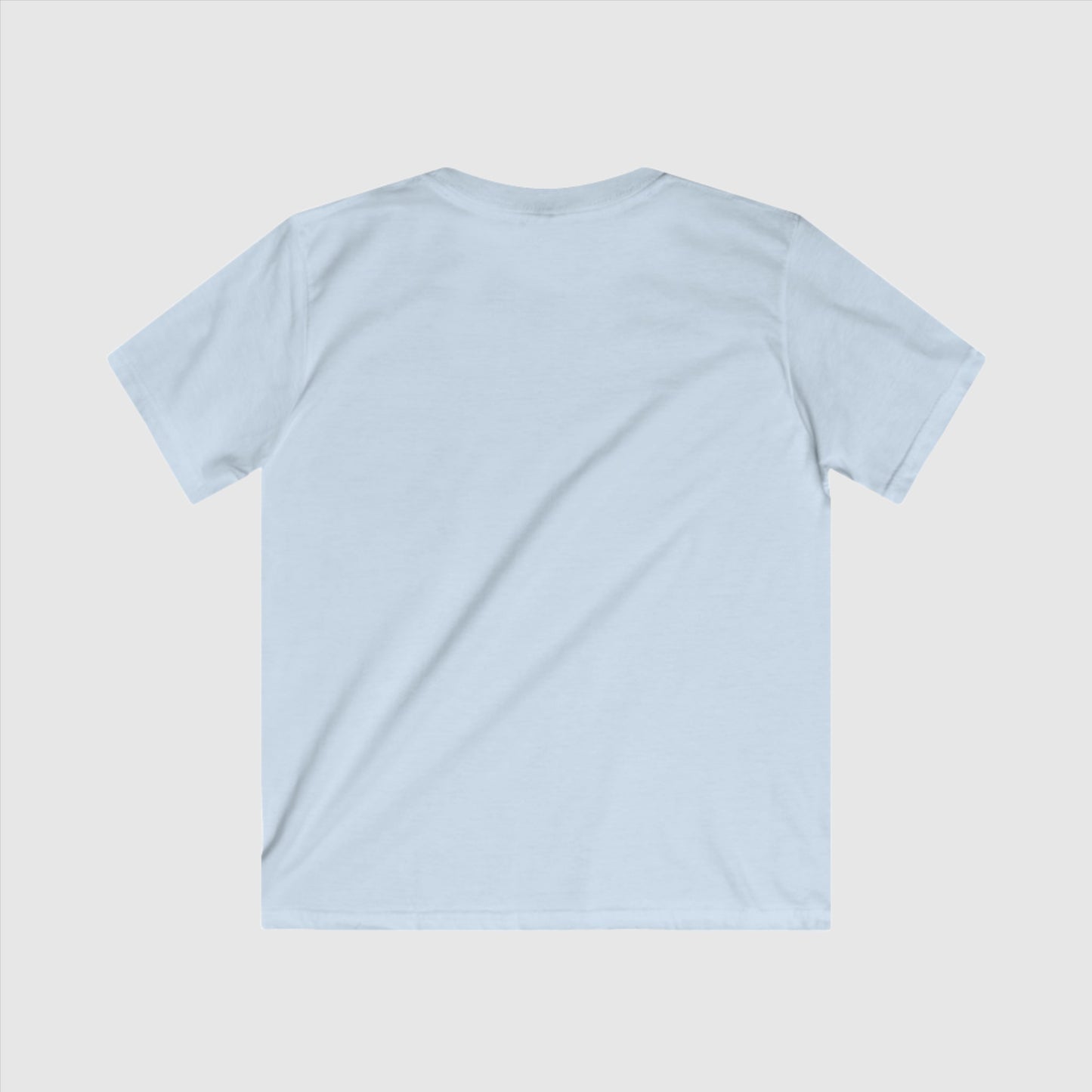 Kids Custom Name and Icon Neck Label Simple Blank Tee | PERSONALIZED - ChoreGirl