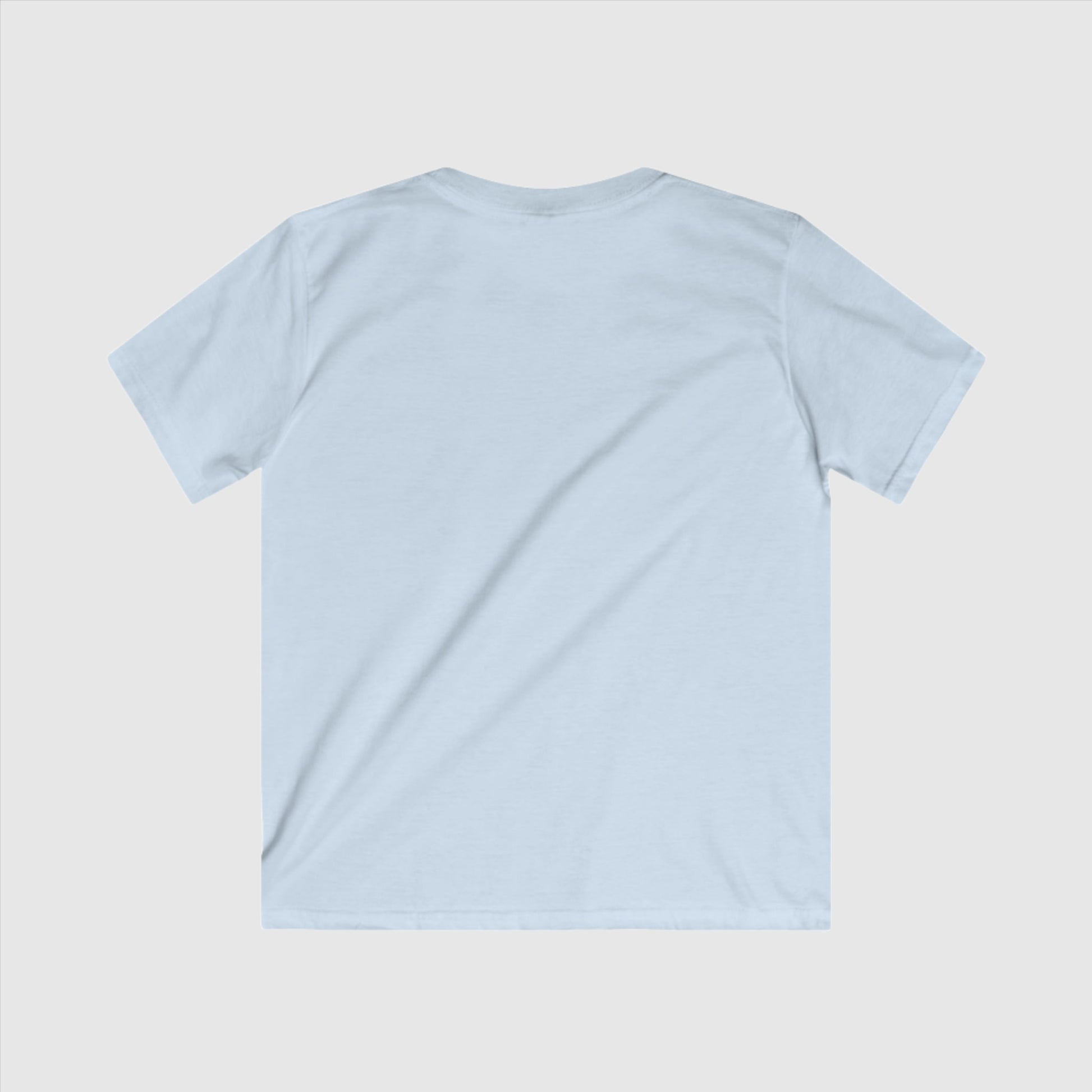 Kids Custom Name and Icon Neck Label Simple Blank Tee | PERSONALIZED - ChoreGirl