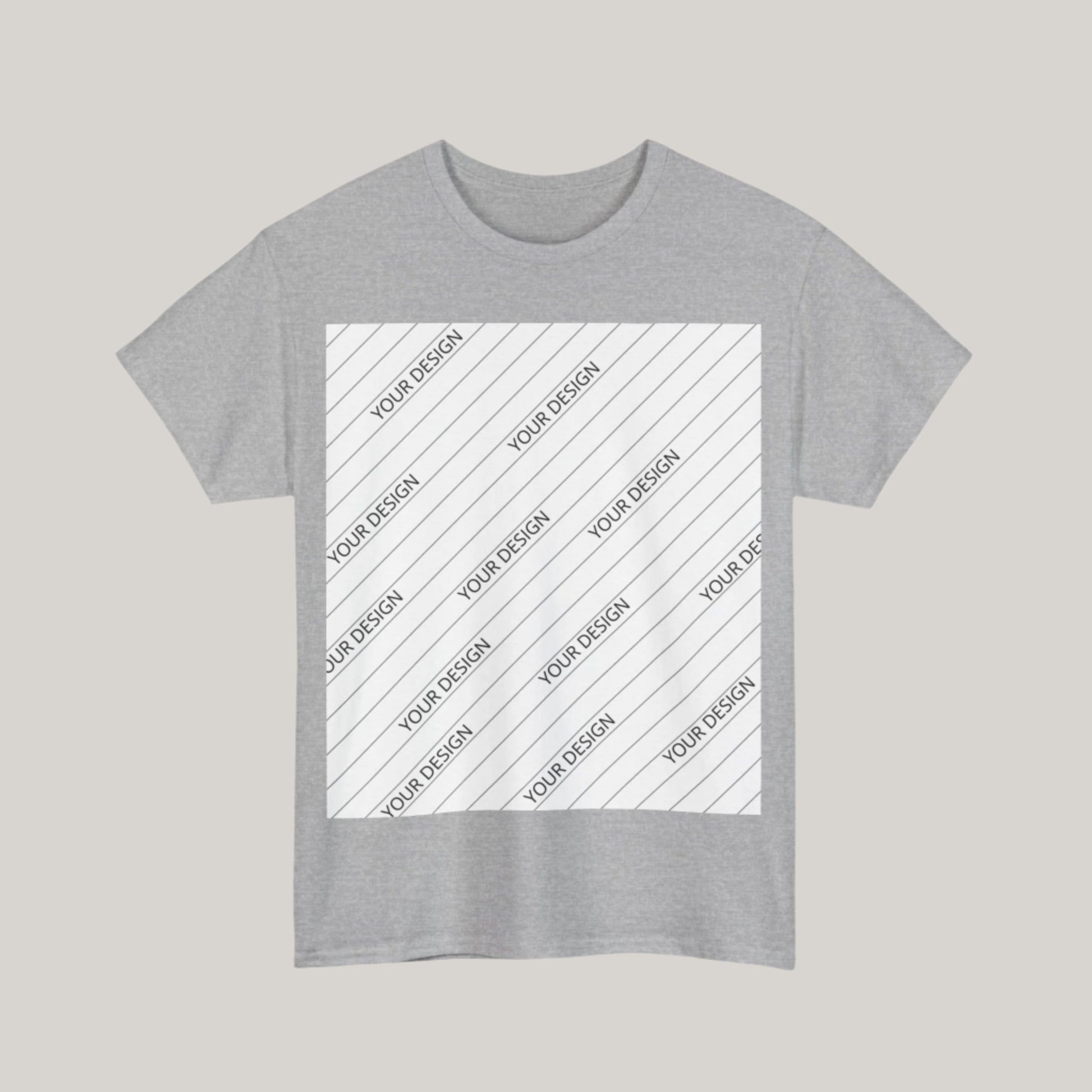 Personalized Custom Made Unisex Heavy Cotton Tee | Gildan 5000 - ChoreGirl