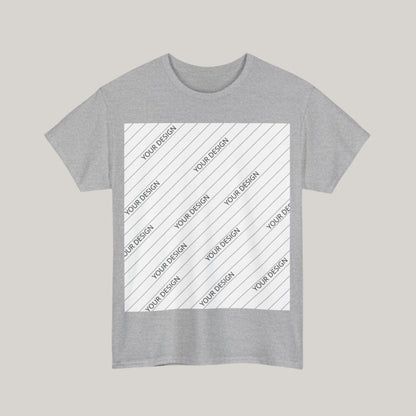 Personalized Custom Made Unisex Heavy Cotton Tee | Gildan 5000 - ChoreGirl