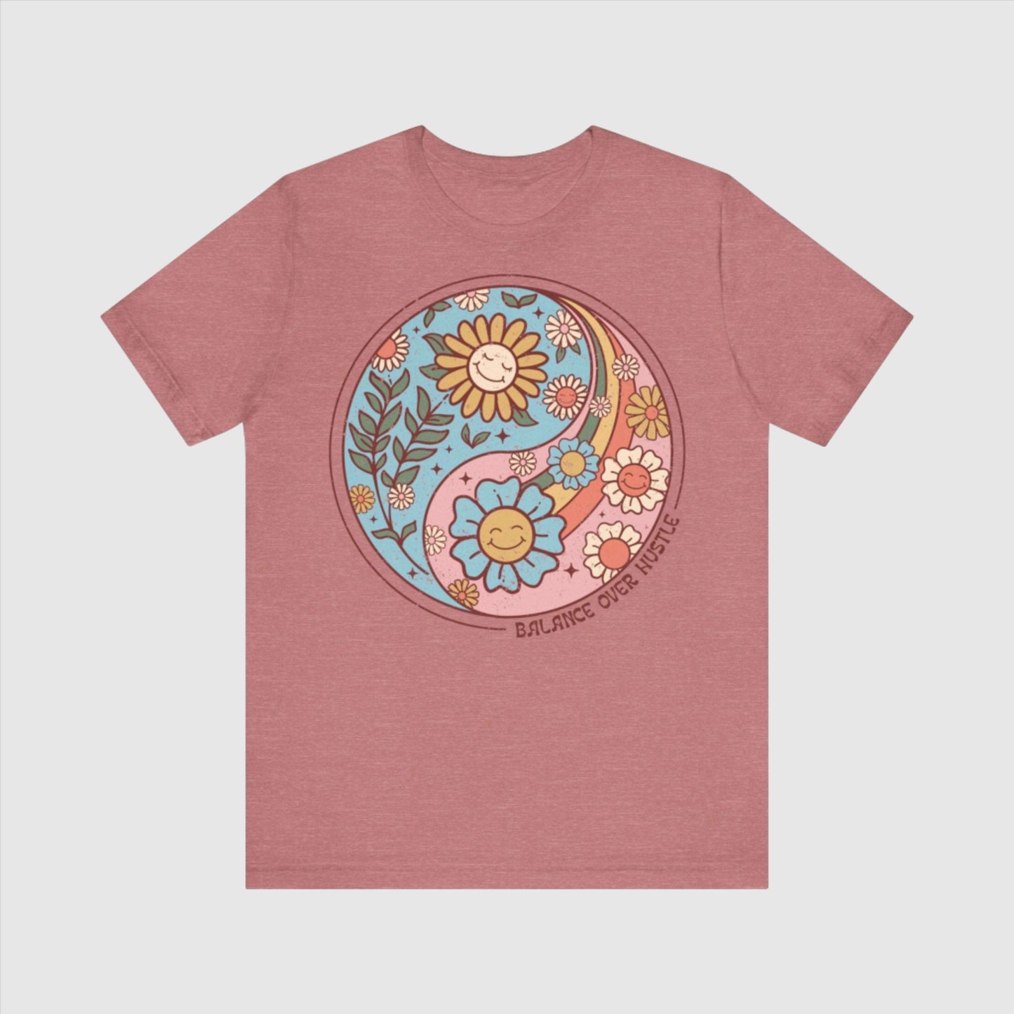 Custom Unisex Boho Jersey Short Sleeve Tee | PERSONALIZED - ChoreGirl
