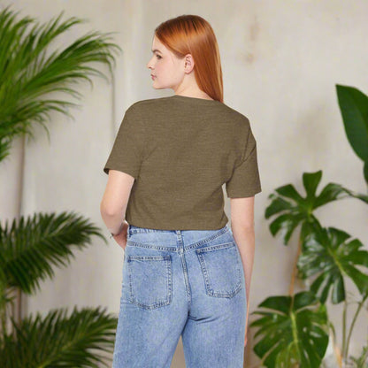 Custom Unisex Vintage Gardening Style Flower Jersey Short Sleeve Tee | PERSONALIZED - ChoreGirl
