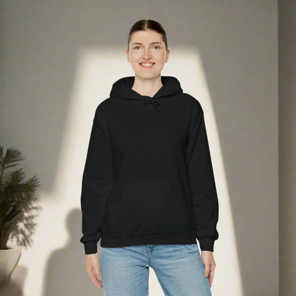 Personalized Custom Made Cozy White Unisex Hoodie | Gildan 18500 - Perfect for Casual Days and Gift Giving - ChoreGirl