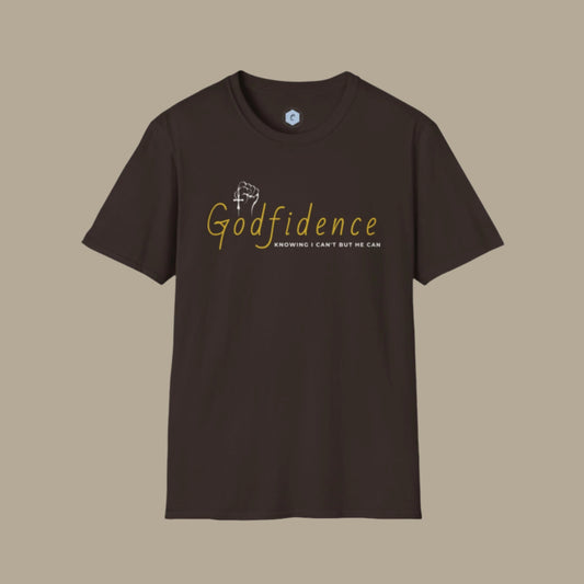 Custom Unisex Godfidence Softstyle T-Shirt | PERSONALIZED - ChoreGirl