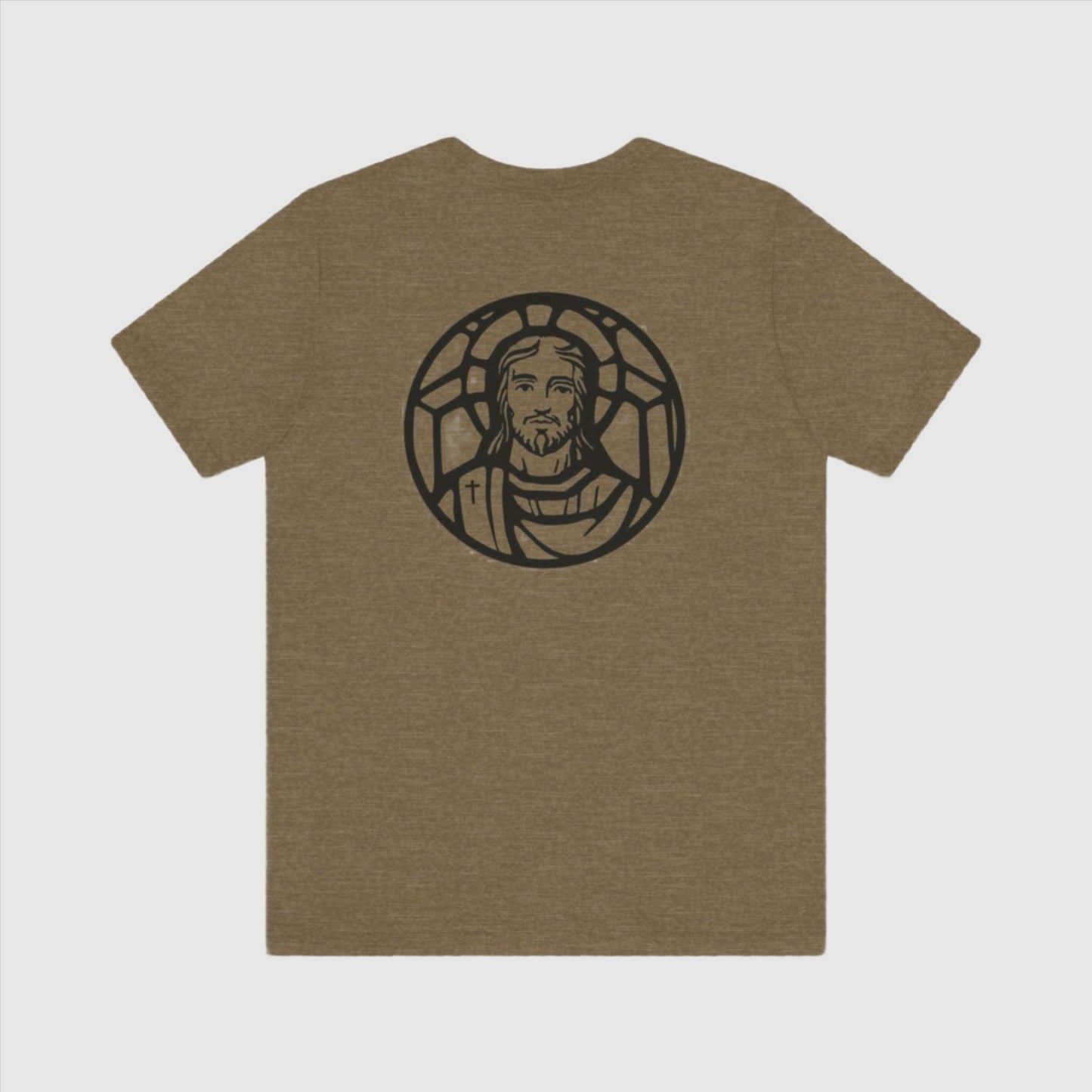 Custom Unisex Jersey Short Sleeve Tee | Celebrate Your Faith: Jesus is Love | PERSONALIZED - ChoreGirl