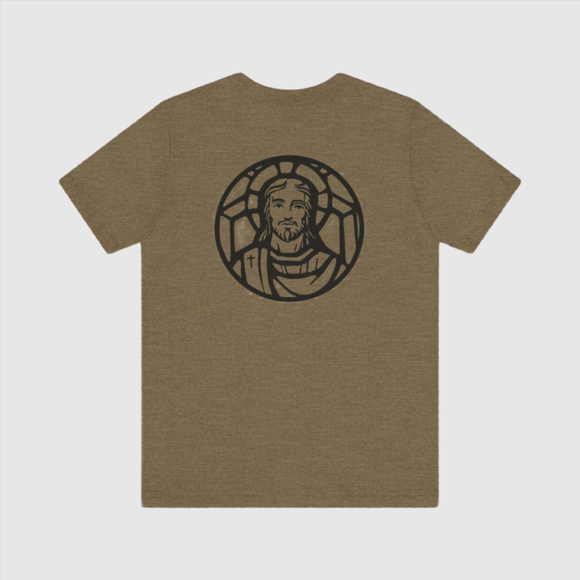 Custom Unisex Jersey Short Sleeve Tee | Celebrate Your Faith: Jesus is Love | PERSONALIZED - ChoreGirl