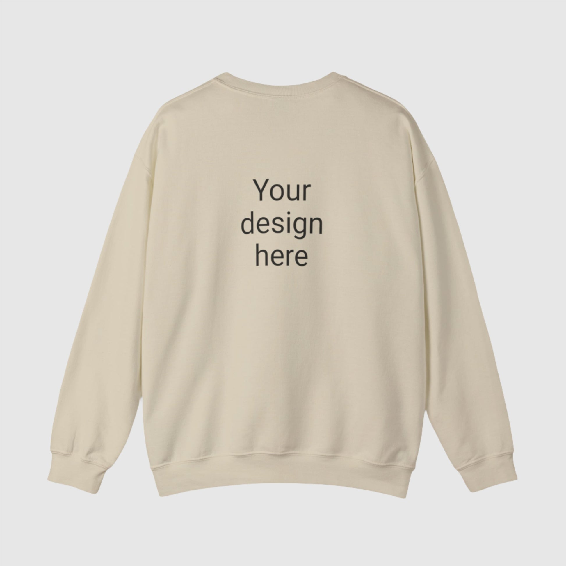 Custom Unisex Heavy Blend Crewneck Sweatshirt | Gildan 18000 | PERSONALIZED - ChoreGirl