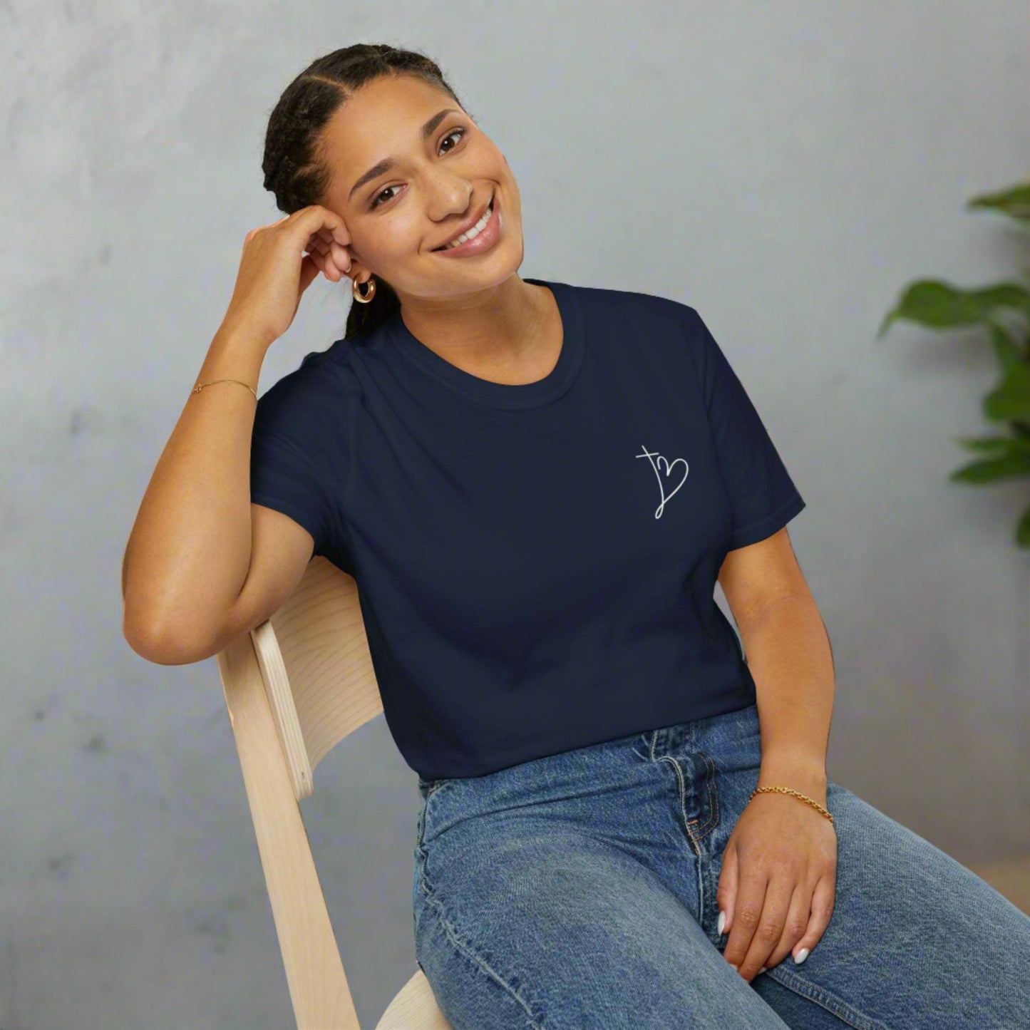 Custom Unisex "No worries, God got me" Softstyle T-Shirt | PERSONALIZED - ChoreGirl