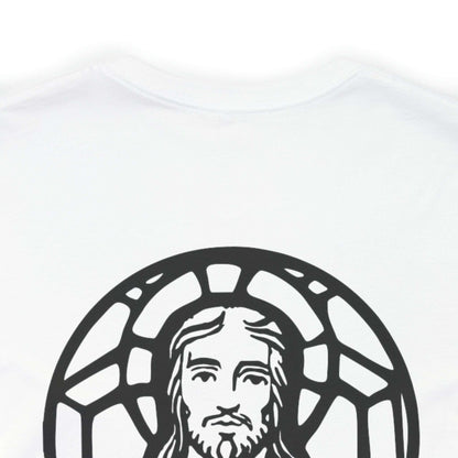 Custom Unisex Jersey Short Sleeve Tee | Celebrate Your Faith: Jesus is Love | PERSONALIZED - ChoreGirl