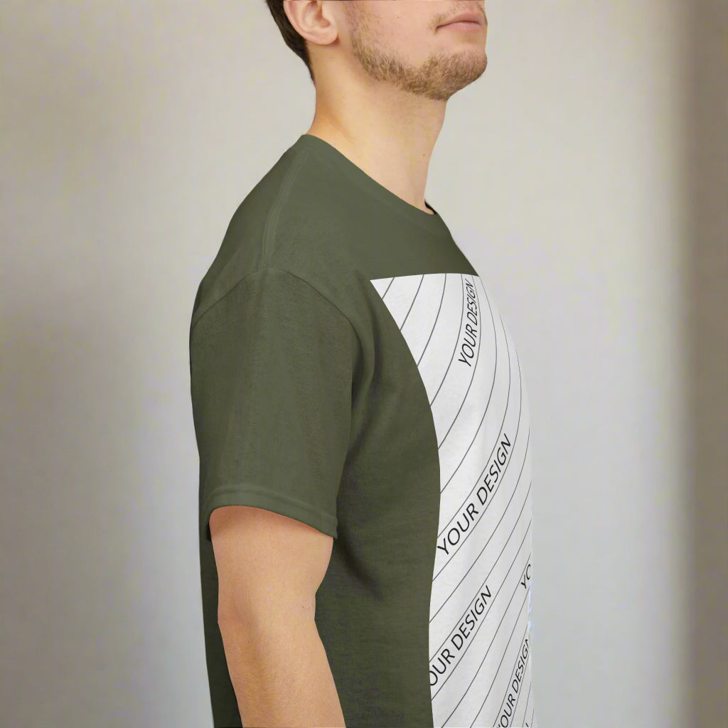 Personalized Custom Made Unisex Heavy Cotton Tee | Gildan 5000 - ChoreGirl