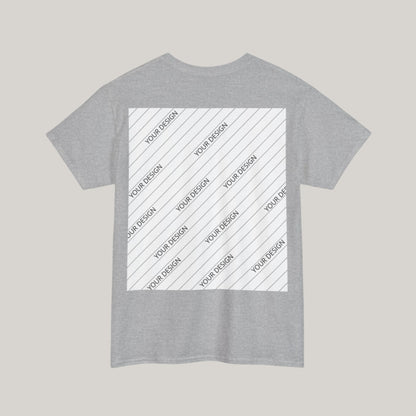Personalized Custom Made Unisex Heavy Cotton Tee | Gildan 5000 - ChoreGirl