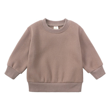 Kids Casual Sports Sweatshirt and Pants Two-piece Outfit Set - ChoreGirl