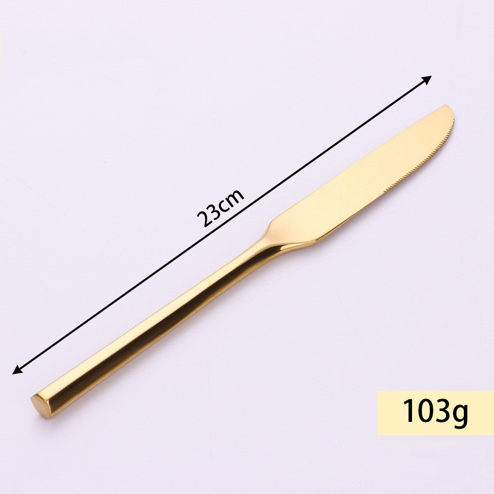 Elegant Stainless Steel Knife, Fork And Spoon Single or Set - ChoreGirl