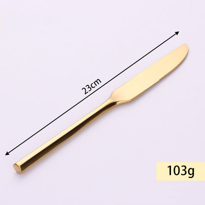 Elegant Stainless Steel Knife, Fork And Spoon Single or Set - ChoreGirl