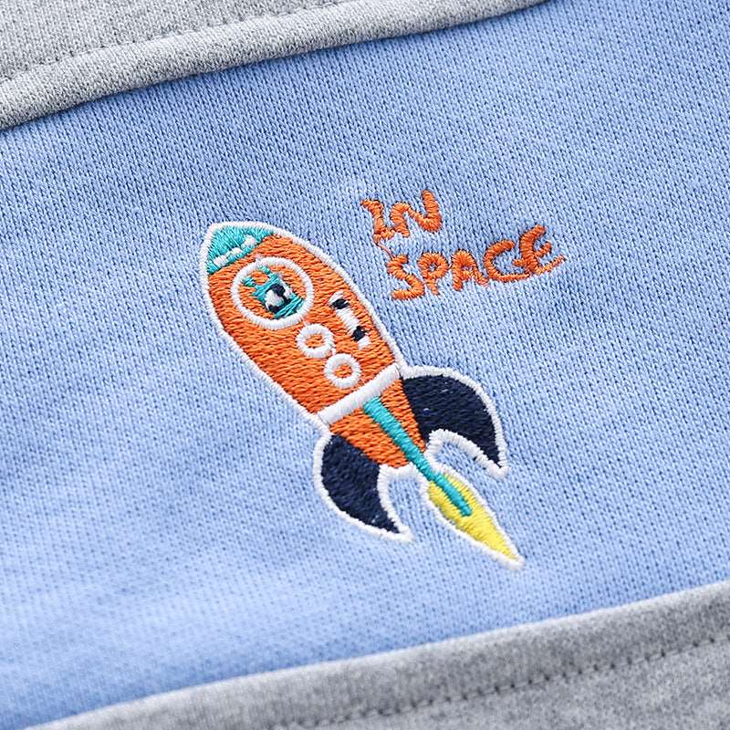 Boy's Thin Long Sleeve Hooded Jacket - ChoreGirl