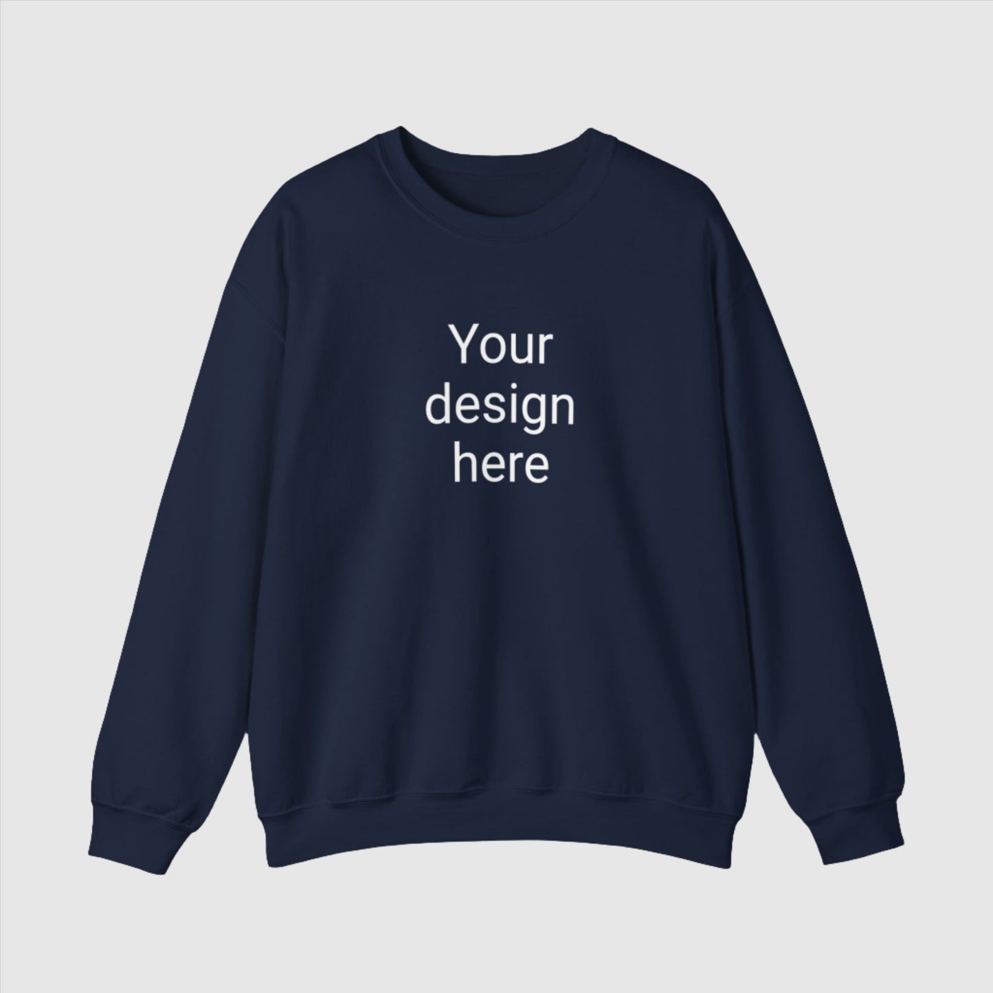 Custom Unisex Heavy Blend Crewneck Sweatshirt | Gildan 18000 | PERSONALIZED - ChoreGirl