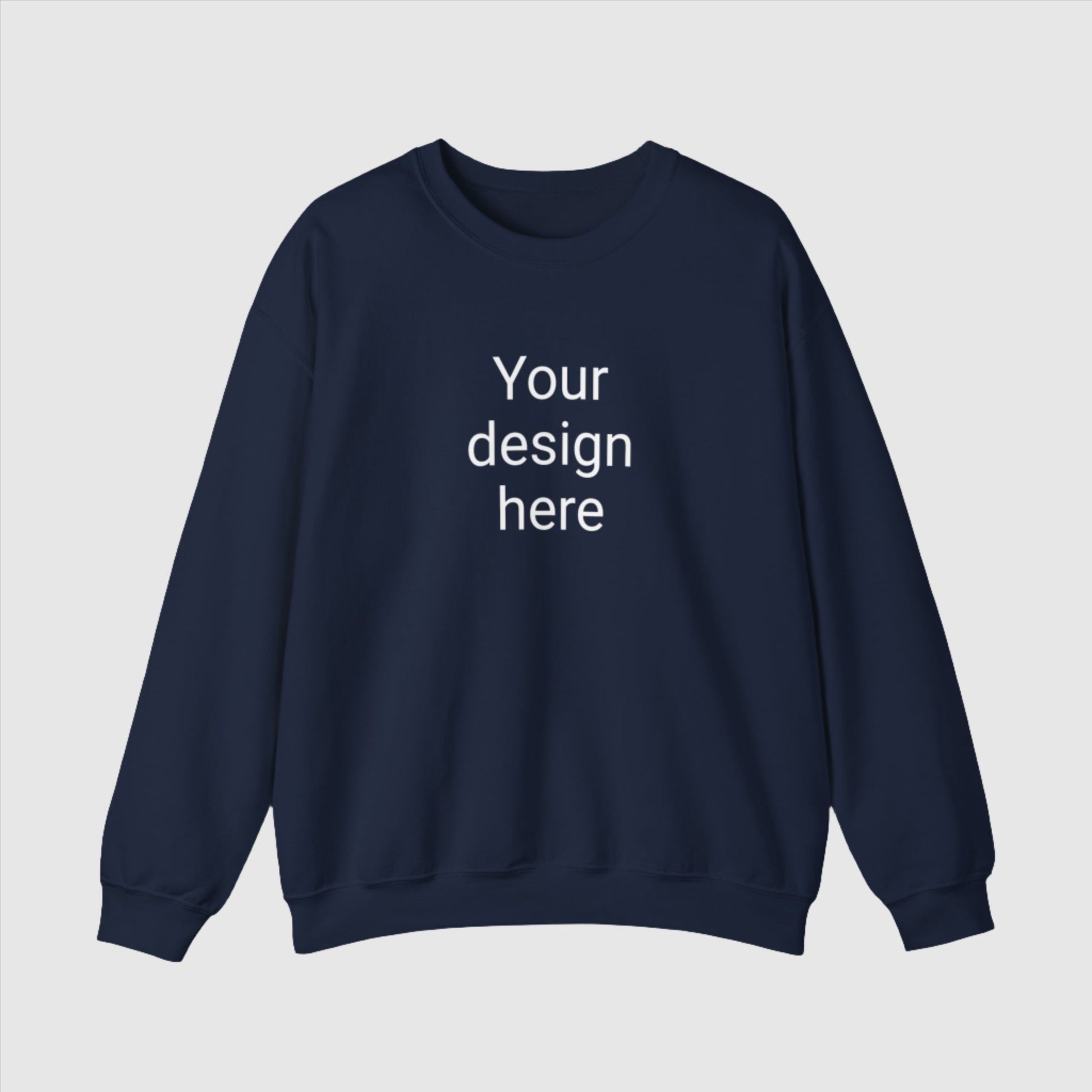 Custom Unisex Heavy Blend Crewneck Sweatshirt | Gildan 18000 | PERSONALIZED - ChoreGirl