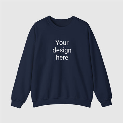 Custom Unisex Heavy Blend Crewneck Sweatshirt | Gildan 18000 | PERSONALIZED - ChoreGirl
