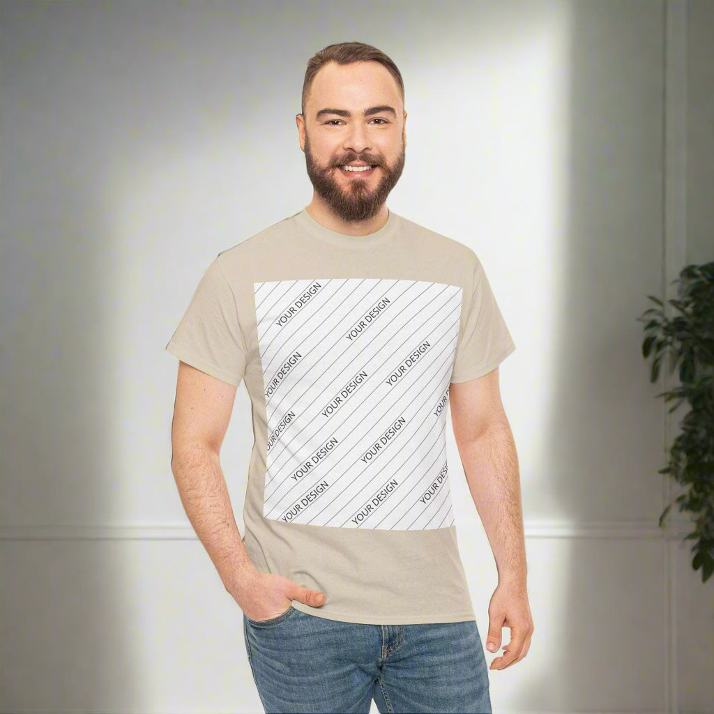 Personalized Custom Made Unisex Heavy Cotton Tee | Gildan 5000 - ChoreGirl