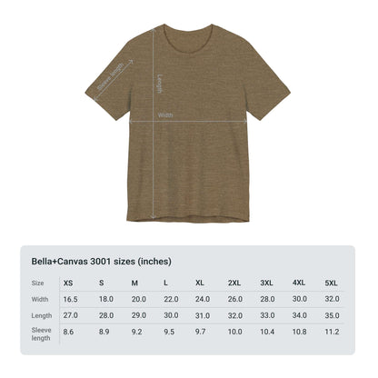 Custom Unisex Boho Jersey Short Sleeve Tee | PERSONALIZED - ChoreGirl