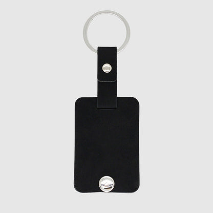 Custom Acrylic Photo Leather Keychain | PERSONALIZED - ChoreGirl