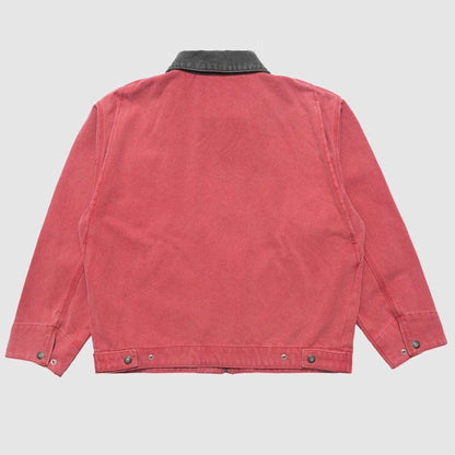 Men's Casual Loose Zip-up Denim Jacket - ChoreGirl