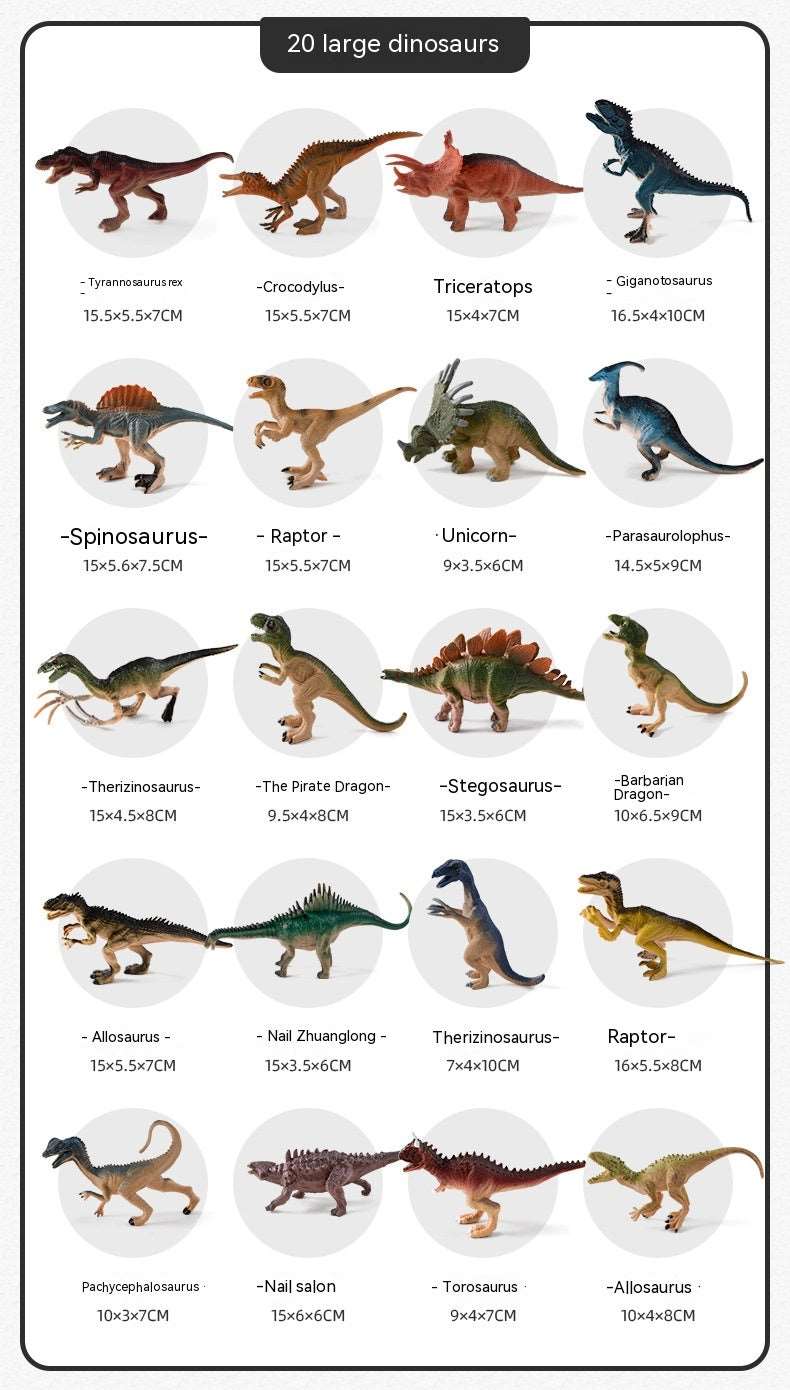 Kids Dinosaur Model Toy - ChoreGirl