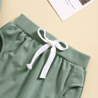 Baby Girl Long-sleeved Sweatshirt and Pants Two-piece Outfit Set - ChoreGirl