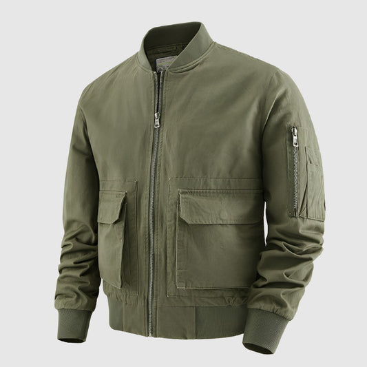 Men's Casual Outwear Zip-up Jacket - ChoreGirl
