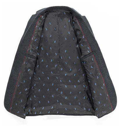 Men's Casual Warm Suit Jacket - ChoreGirl