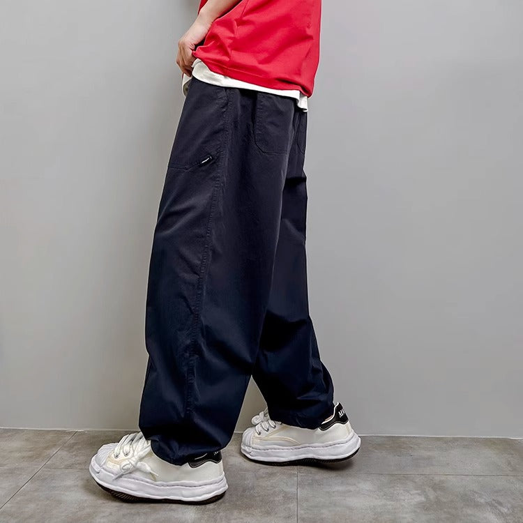Men's Casual Loose Straight Leg Pants - ChoreGirl