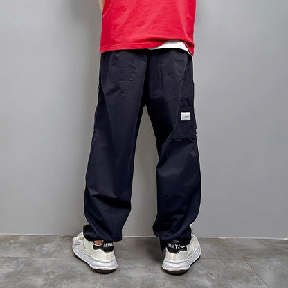 Men's Casual Loose Straight Leg Pants - ChoreGirl