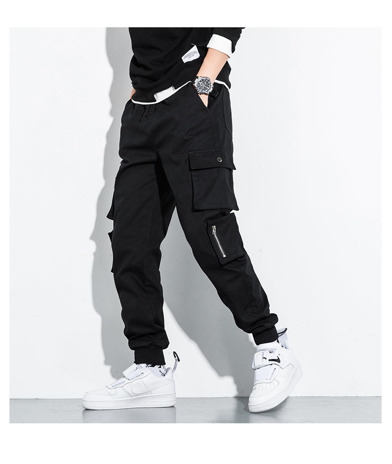Men's Straight Thin Cargo Pants - ChoreGirl