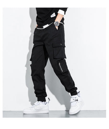 Men's Straight Thin Cargo Pants - ChoreGirl