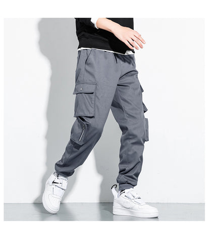Men's Straight Thin Cargo Pants - ChoreGirl
