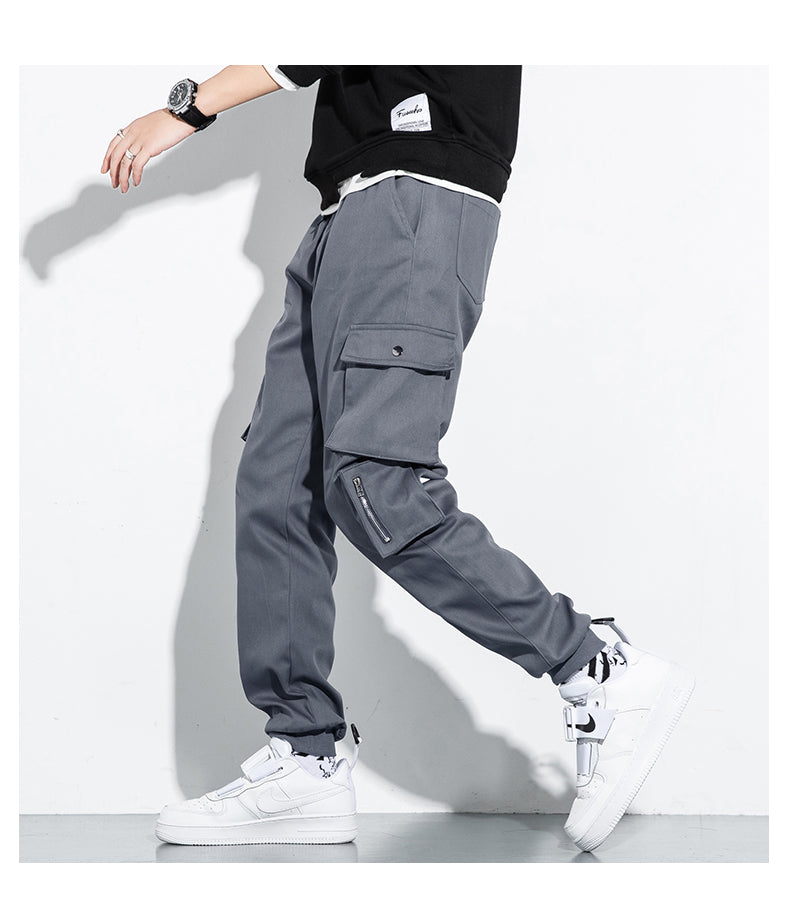 Men's Straight Thin Cargo Pants - ChoreGirl