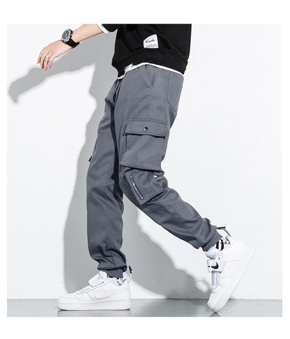 Men's Straight Thin Cargo Pants - ChoreGirl