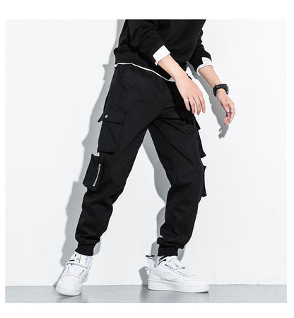 Men's Straight Thin Cargo Pants - ChoreGirl