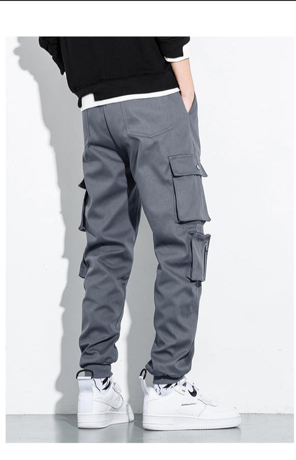 Men's Straight Thin Cargo Pants - ChoreGirl
