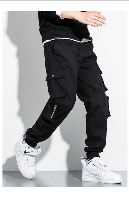 Men's Straight Thin Cargo Pants - ChoreGirl