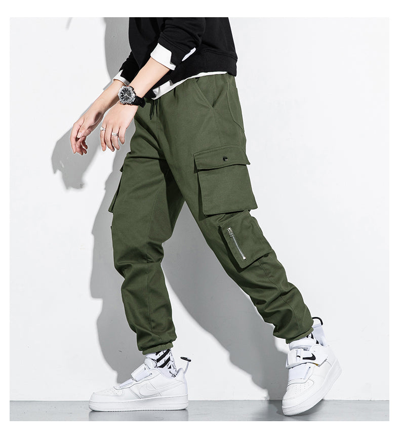 Men's Straight Thin Cargo Pants - ChoreGirl