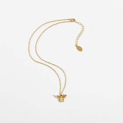 Women's Little Bumble Bee Necklace - ChoreGirl