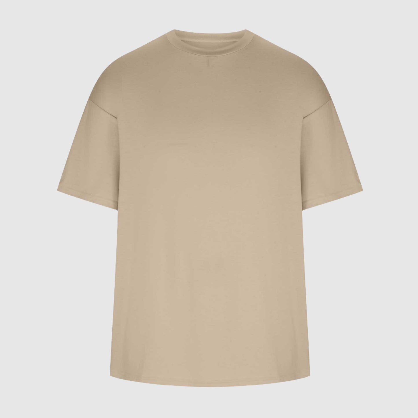 Men's Casual Comfortable Round Neck Drop Shoulder Short Sleeved T-shirt and Shorts Two-piece Outfit Set - ChoreGirl