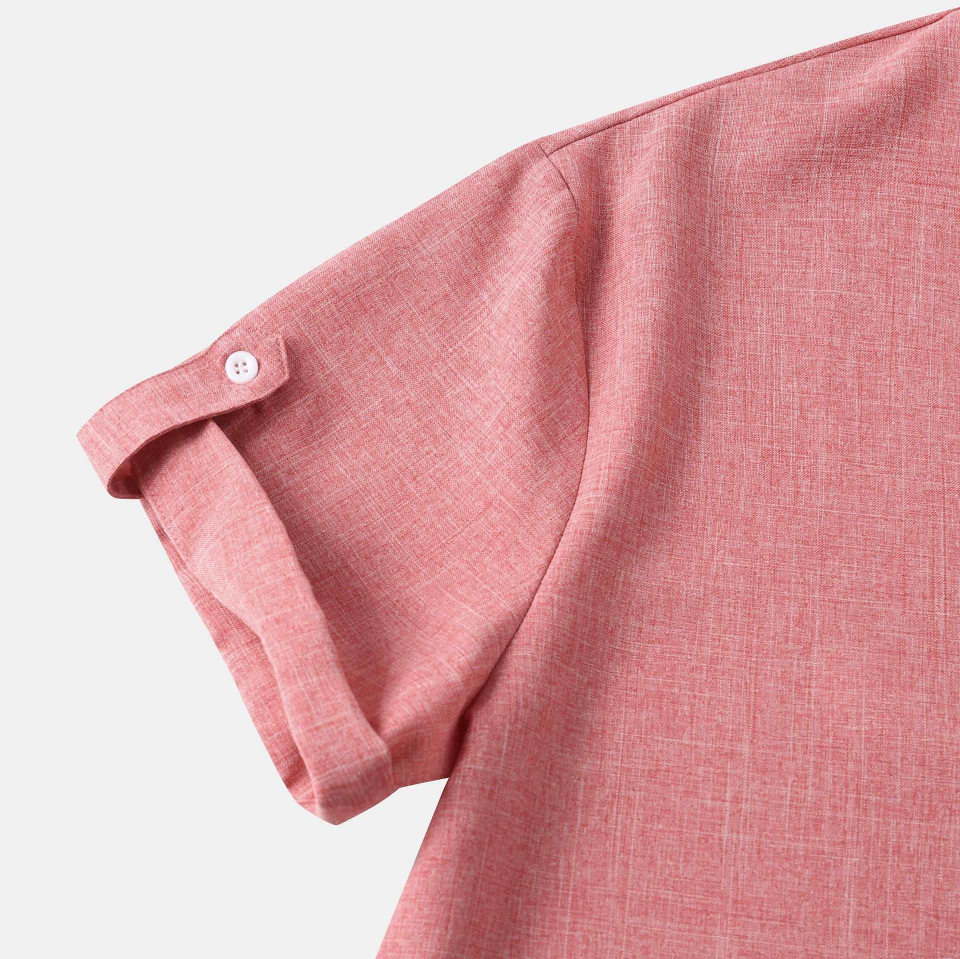 Men's Solid Color Short Sleeve Shirt - ChoreGirl