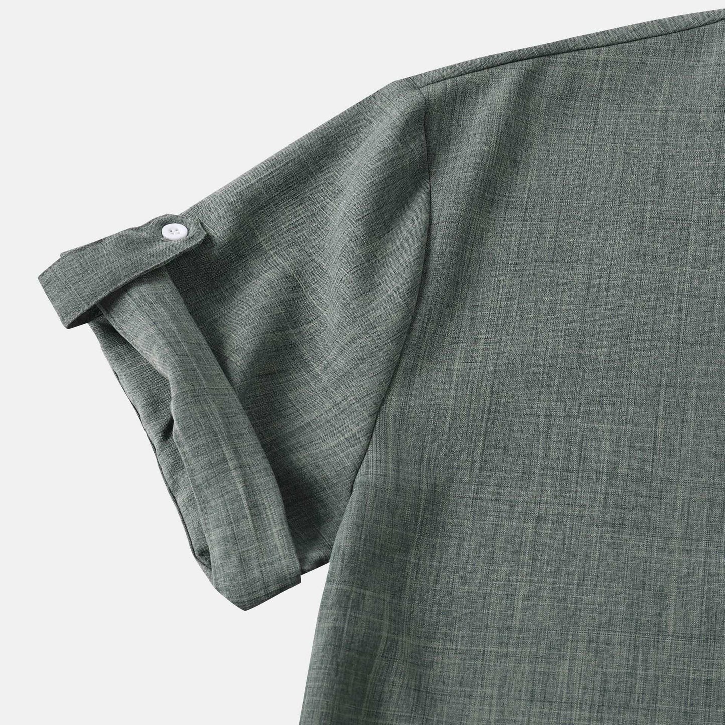 Men's Solid Color Short Sleeve Shirt - ChoreGirl