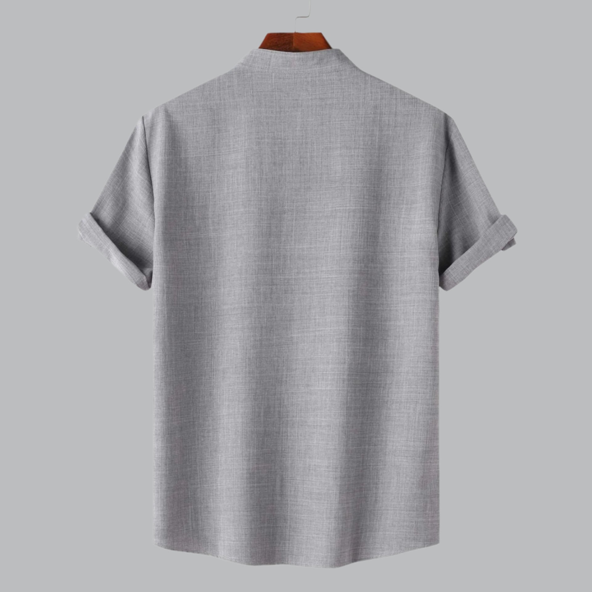 Men's Solid Color Short Sleeve Shirt - ChoreGirl