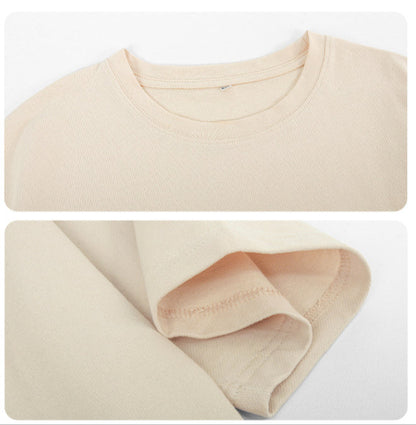 Men's Casual Cotton Short Sleeve T-shirt and Shorts Two-piece Outfit Set - ChoreGirl